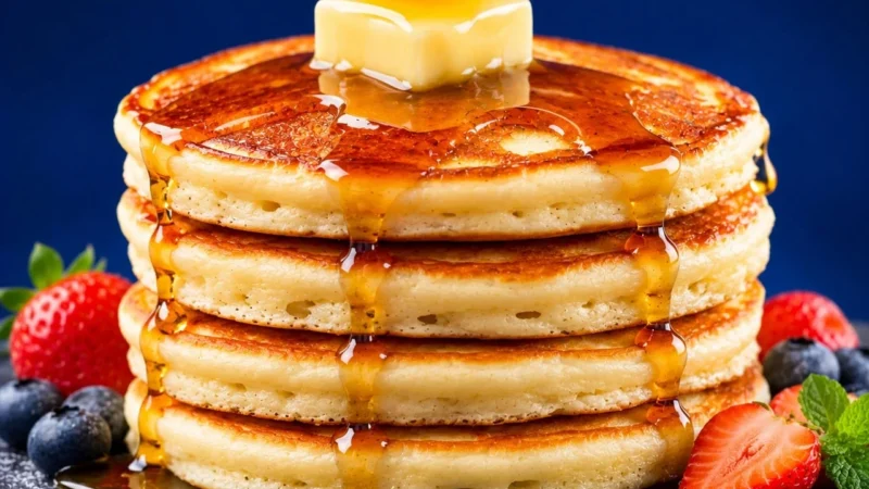 Pankejki puszyste jak w amerykańskiej diner – prosty przepis